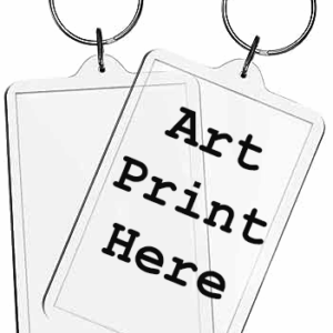 Art Print Acrylic Keychains