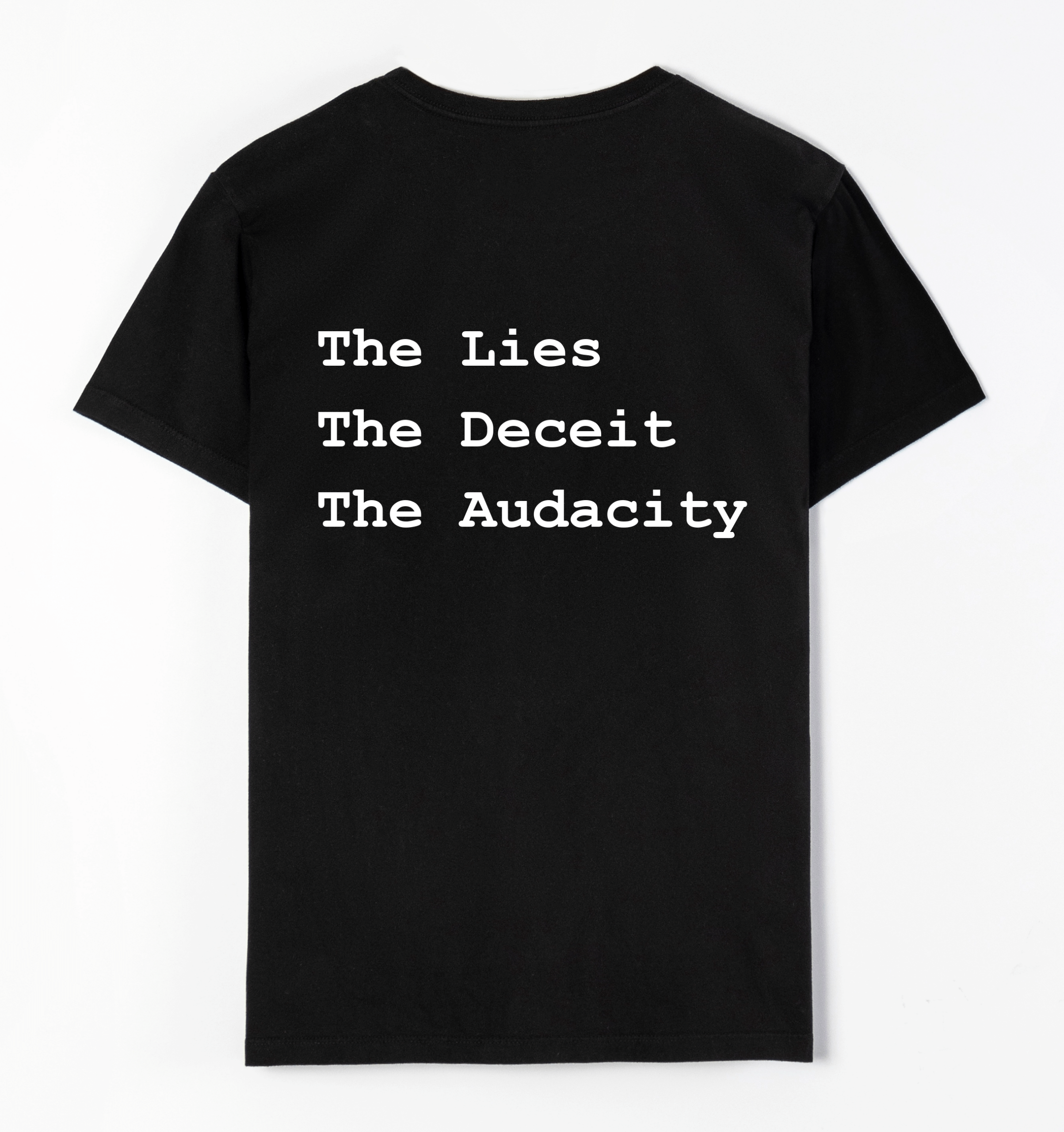 The Lies The Deceit The Audacity