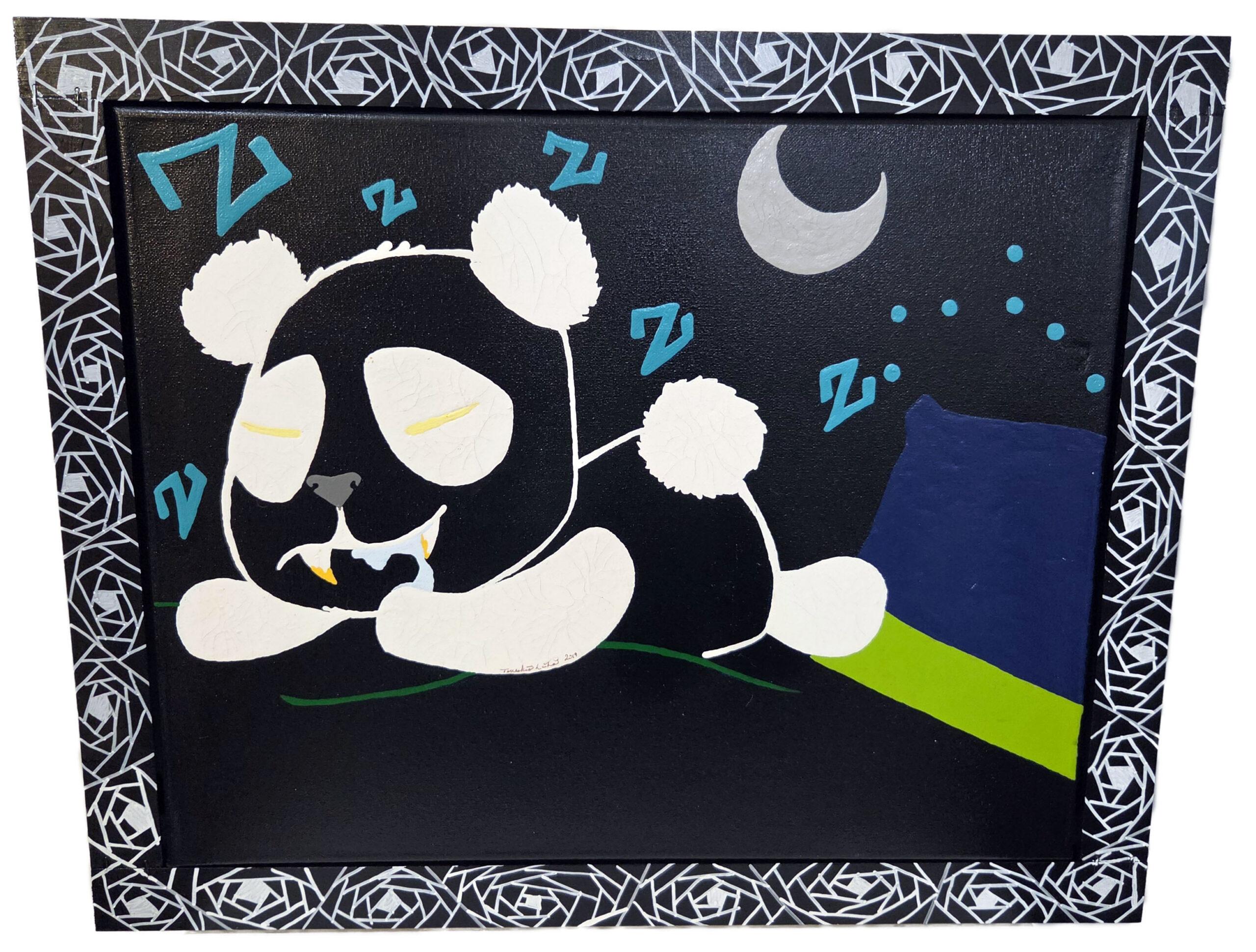 Exhausted Panda Original