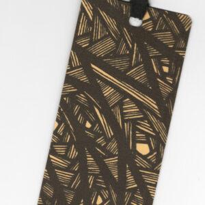 Orang 2 Line Patterned Bookmark